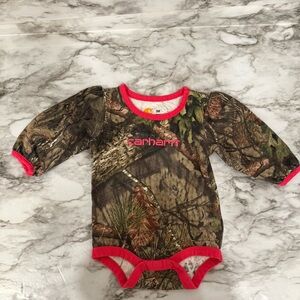 Carhartt Pink Camo Bodysuit